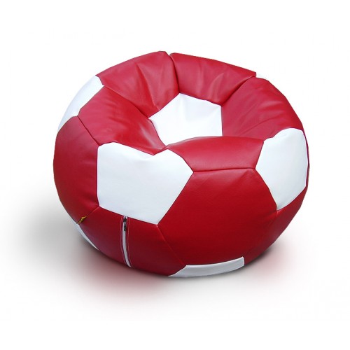 Крісло-м'яч football XL 100 см (Кож.зам)